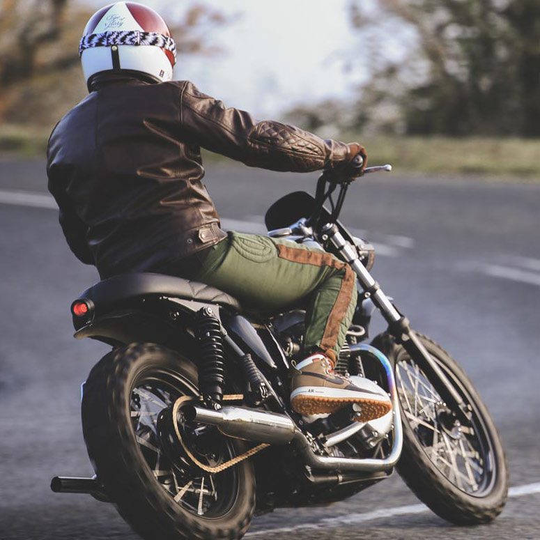 Desert Pant Sand - Age of Glory - A khaki vintage motorcycle pant